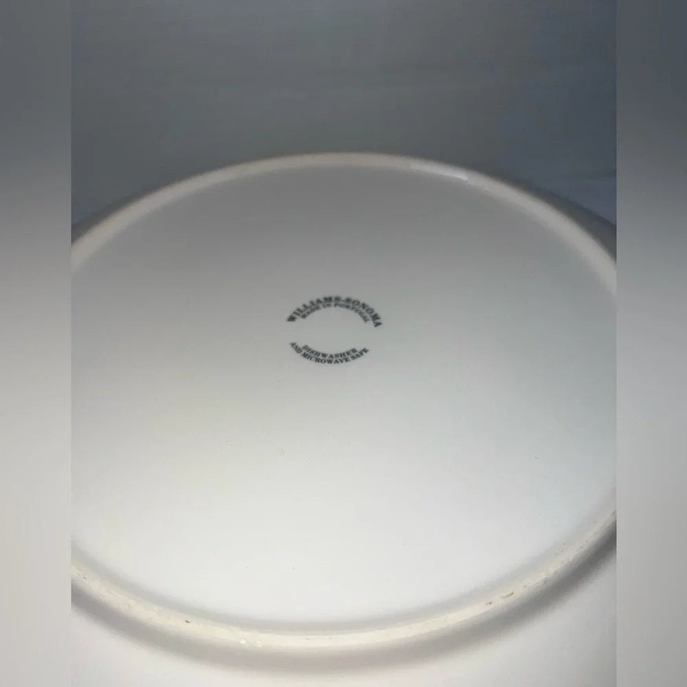 🍅🫒🧄Williams Sonoma 13” flat pasta serving bowl 